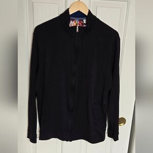 Black Full-Zip Hoodie